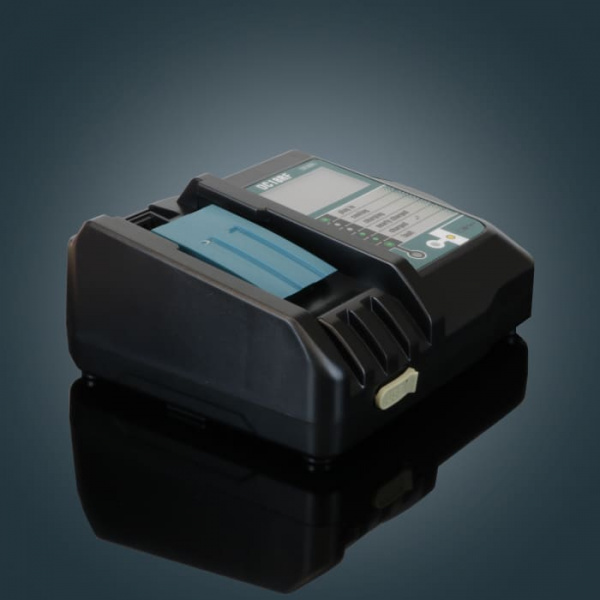 Зарядное устройство DC18RF для аккумуляторов макита с ЖК дисплеем и USB разъёмом (реплика)
